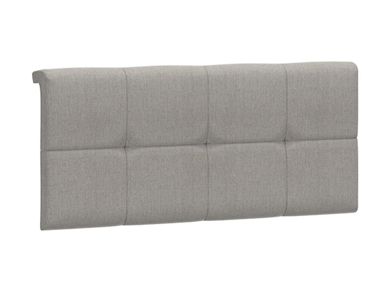 Nakładka tapicerowana do łóżka Tetrix 90 cm szara 34708