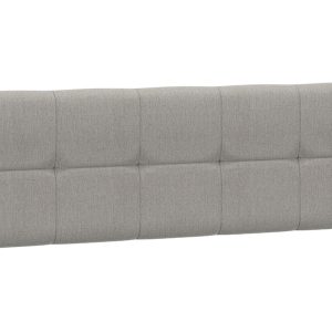 Nakładka tapicerowana do łóżka Tetrix/ Kaspian T 120 cm szara 34711 Nakładka tapicerowana do łóżka Tetrix/ Kaspian T 120 cm szara 34711