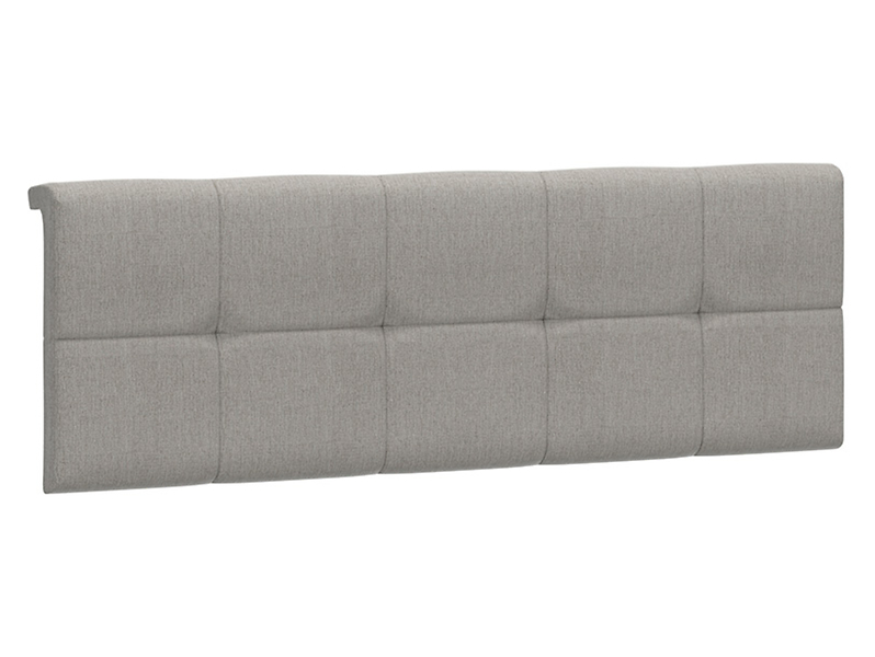 Nakładka tapicerowana do łóżka Tetrix/ Kaspian T 120 cm szara 34711