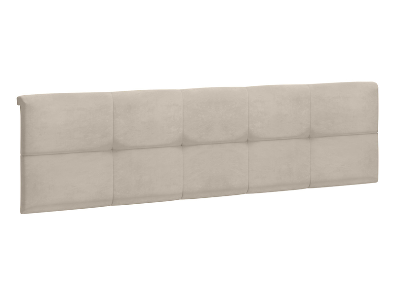 Nakładka tapicerowana do łózka Tetrix /Kaspian T 140 cm beżowa 187545