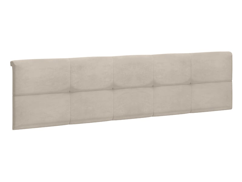 Nakładka tapicerowana do łózka Tetrix /Kaspian T 160 cm beżowa 187546