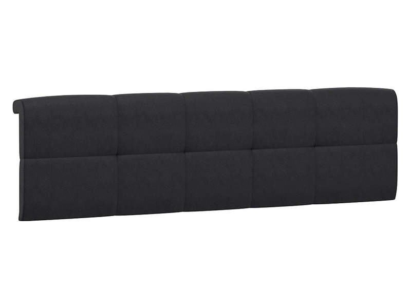 Nakładka tapicerowana do łóżka Tetrix /Kaspian T /Arica 160 cm czarna 29482