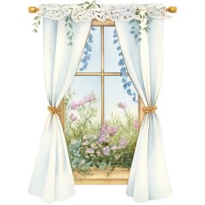Naklejka 3D zasłony z widokiem wyrwa efekt dziury 44×60 899453 Naklejka 3D zasłony z widokiem wyrwa efekt dziury 44×60 899453