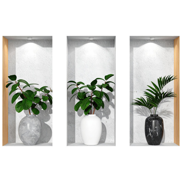 Naklejka dziura 3D okno krajobraz efekt w ścianie 60x37 966882
