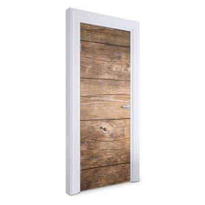 Naklejka na drzwi Drewniana podłoga 75×205 cm Fototapeta 468569