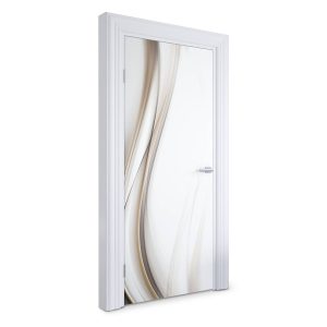 Naklejka na drzwi Eteryczne fale 95×205 cm Fototapeta 383163
