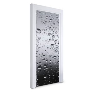 Naklejka na drzwi Krople deszczu 75×205 cm Fototapeta 468560 Naklejka na drzwi Krople deszczu 75×205 cm Fototapeta 468560