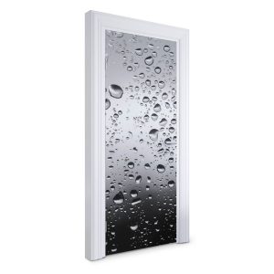 Naklejka na drzwi Krople deszczu 85×205 cm Fototapeta 468595 Naklejka na drzwi Krople deszczu 85×205 cm Fototapeta 468595