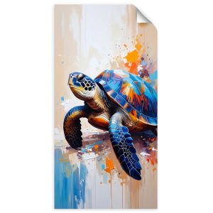 Naklejka na ścianę do salonu sypialni Feeby Żółw Gady Morze Ocean 100×200 734886 Naklejka na ścianę do salonu sypialni Feeby Żółw Gady Morze Ocean 100×200 734886