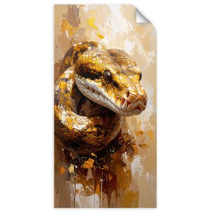 Naklejka na ścianę Feeby Głowa Wąż Gady Zwierzęta 50×100 733318 Naklejka na ścianę Feeby Głowa Wąż Gady Zwierzęta 50×100 733318
