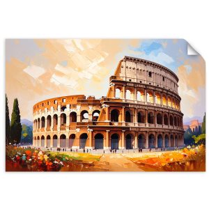 Naklejka na ścianę Feeby Koloseum Rzym Widok 120×80 732645 Naklejka na ścianę Feeby Koloseum Rzym Widok 120×80 732645