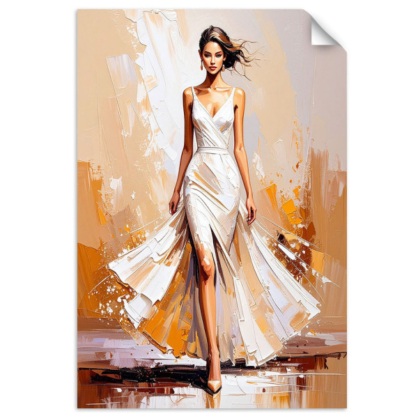 Naklejka na ścianę Feeby Modelka na pokazie mody 40x60 734082