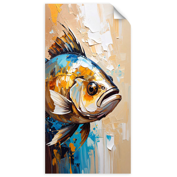 Naklejka na ścianę Feeby Ryba Zwierzę morskie 100x200 734227