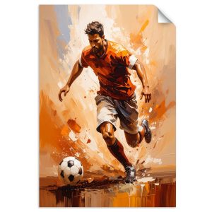 Naklejka samoprzylepna do pokoju dziecka Feeby Piłkarz w akcji 100×150 732694 Naklejka samoprzylepna do pokoju dziecka Feeby Piłkarz w akcji 100×150 732694