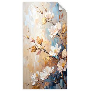 Naklejka samoprzylepna Feeby Kwiaty Gałązki Beżowy imitacja farby 50×100 732909 Naklejka samoprzylepna Feeby Kwiaty Gałązki Beżowy imitacja farby 50×100 732909