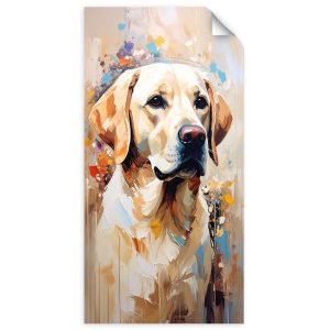 Naklejka samoprzylepna Feeby Pies Labrador retriever Zwierzę 80×160 733029 Naklejka samoprzylepna Feeby Pies Labrador retriever Zwierzę 80×160 733029