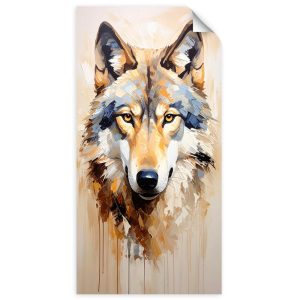 Naklejka samoprzylepna Feeby Wilk Zwierzęta Przyroda Natura 60×120 733460 Naklejka samoprzylepna Feeby Wilk Zwierzęta Przyroda Natura 60×120 733460