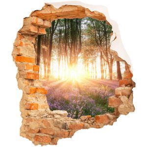 Naklejka wyrwa w ścianie leśne przebicie dziura 3D 85×100 899277 Naklejka wyrwa w ścianie leśne przebicie dziura 3D 85×100 899277