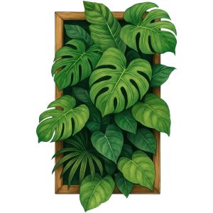 Naklejki dziury tropikalna oaza 3D efekt na ścianę 40×60 899438 Naklejki dziury tropikalna oaza 3D efekt na ścianę 40×60 899438