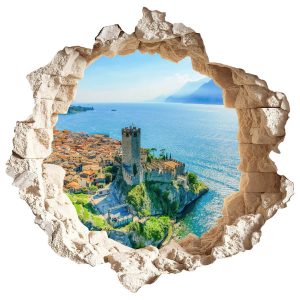 Naklejki dziury wnęka ścienna 3D efekt wyrwy 100×98 966924 Naklejki dziury wnęka ścienna 3D efekt wyrwy 100×98 966924