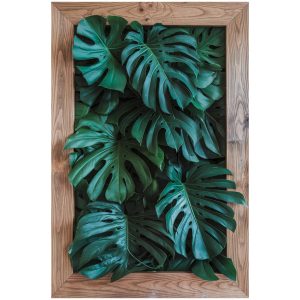 Naklejki dziury zielona kompozycja 3D efekt wyrwy 40×60 899407 Naklejki dziury zielona kompozycja 3D efekt wyrwy 40×60 899407