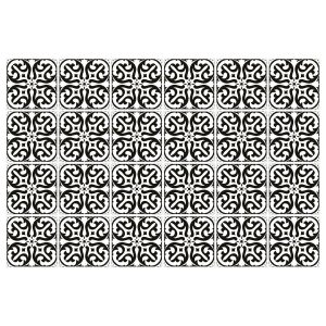 Naklejki Laminowane Czarno-Białe ORNAMENTY Styl Retro Zestaw 219477 Naklejki Laminowane Czarno-Białe ORNAMENTY Styl Retro Zestaw 219477