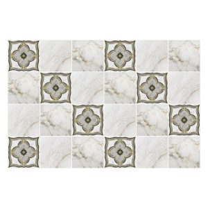 Naklejki na kafelki 10×10 cm Marmurowa mozaika 24 szt. 771978 Naklejki na kafelki 10×10 cm Marmurowa mozaika 24 szt. 771978