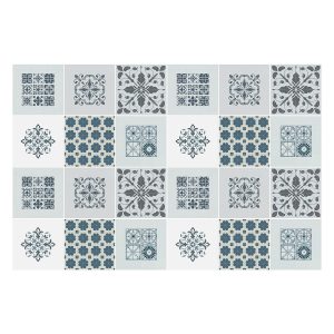 Naklejki na kafelki 15×15 cm Klasyczne wzory kafli 24 szt. 772323