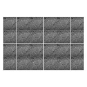 Naklejki na kafelki 15×15 cm Tekstura kamienia naturalnego 24 szt. 771953