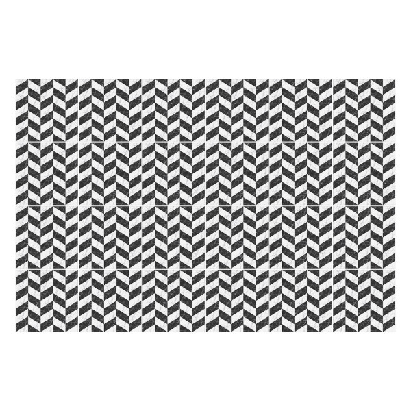 Naklejki na kafelki 15x15 cm Zygzakowate motywy w linii 24 szt. 771981