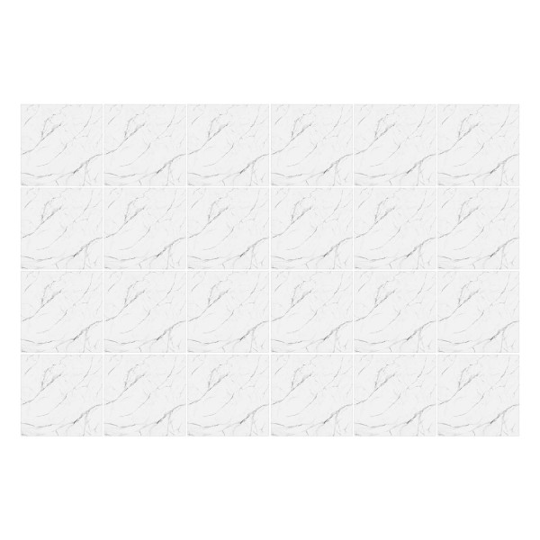 Naklejki na kafelki, delikatne fale marmuru, 15x15, Wallfluent 792449