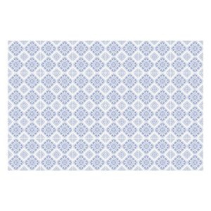 Naklejki na kafelki, delikatne kwiatowe motywy, 10×10, Wallfluent 792524