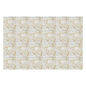 Naklejki na kafelki, elegancki marmur z żyłkami, 20×20, Wallfluent 792512 Naklejki na kafelki, elegancki marmur z żyłkami, 20×20, Wallfluent 792512