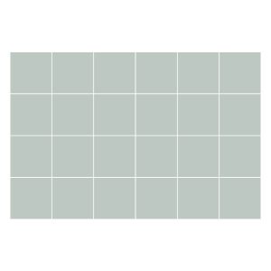 Naklejki na kafelki, kolor jasnozielony, 10×10, Wallfluent 792463
