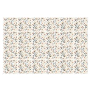 Naklejki na kafelki, kwiatowy motyw na tle, 20×20, Wallfluent 792508 Naklejki na kafelki, kwiatowy motyw na tle, 20×20, Wallfluent 792508