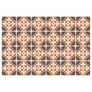 Naklejki Na Kafelki Ornamenty Mozaika Styl Vintage Zestaw 219527 Naklejki Na Kafelki Ornamenty Mozaika Styl Vintage Zestaw 219527