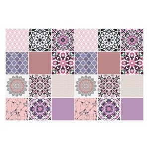 Naklejki na kafelki, pastelowe kompozycje, 15×15, Wallfluent 792529 Naklejki na kafelki, pastelowe kompozycje, 15×15, Wallfluent 792529