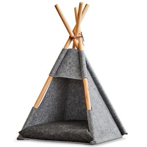 Namiot dla kota Tipi, filcowy 44x42x45/65 cm 192780 Namiot dla kota Tipi, filcowy 44x42x45/65 cm 192780