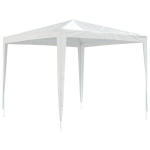 Namiot imprezowy, 2,5×2,5 m, biały 617324 Namiot imprezowy, 2,5×2,5 m, biały 617324