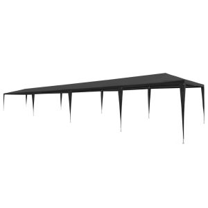 Namiot imprezowy, 3 x 12 m, PE, antracytowy 616762 Namiot imprezowy, 3 x 12 m, PE, antracytowy 616762