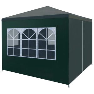 Namiot imprezowy, 3 x 3 m, zielony 617309