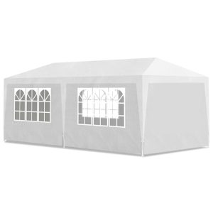 Namiot imprezowy, 3 x 6 m, biały 617168