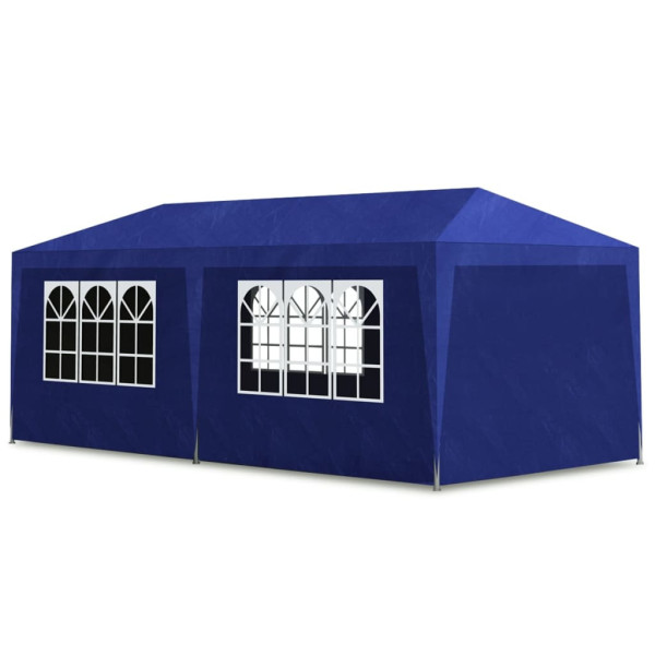Namiot imprezowy, 3 x 6 m, niebieski 617131