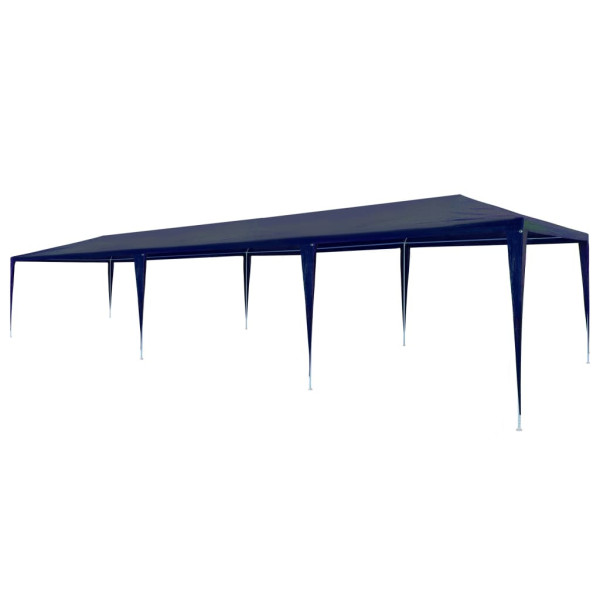 Namiot imprezowy, 3 x 9 m, PE, niebieski 616767