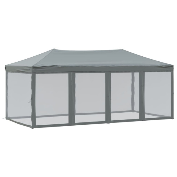 Namiot imprezowy Antracyt 3 x 6 m Tkanina vidaXL 492424