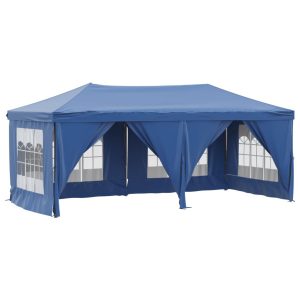 Namiot imprezowy Niebieski 3 x 6 m Tkanina vidaXL 492447 Namiot imprezowy Niebieski 3 x 6 m Tkanina vidaXL 492447