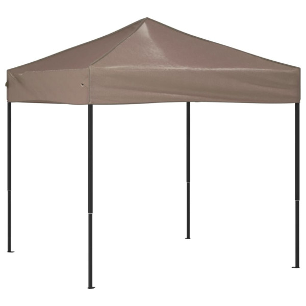 Namiot imprezowy Taupe 2 x 2 m Tkanina vidaXL 485989