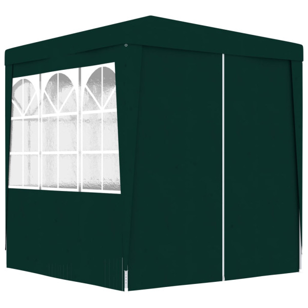Namiot imprezowy Zielony 2 x 2 m Polietylen vidaXL 486009
