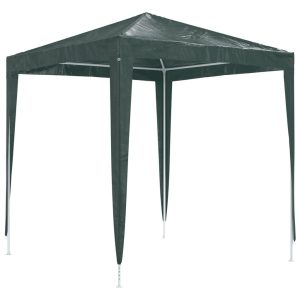 Namiot imprezowy Zielony 2 x 2 m Polietylen vidaXL 486004 Namiot imprezowy Zielony 2 x 2 m Polietylen vidaXL 486004