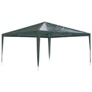 Namiot imprezowy Zielony 4 x 4 m Polietylen vidaXL 492382 Namiot imprezowy Zielony 4 x 4 m Polietylen vidaXL 492382